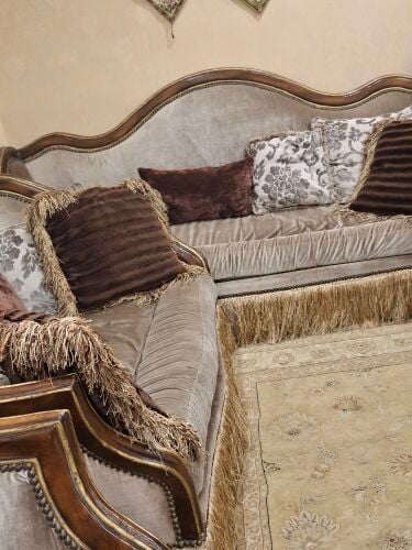 sofa set with table