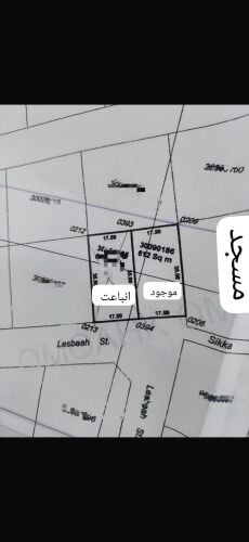للبيع ارض في الدحيل مقابل الريفير