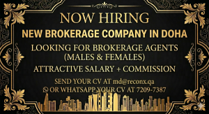 Brokerage Agent- Male & Females