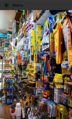 Hardware shop