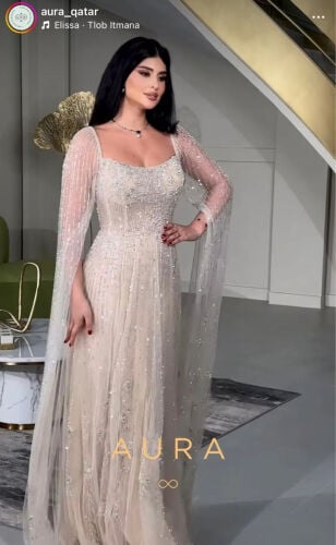 فستان راقي جديد لم يلبس  