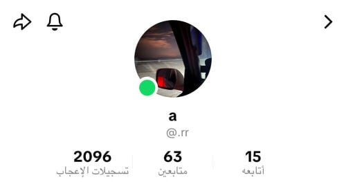 يوزر تيك توك 