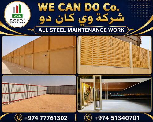 All steel maintenance work