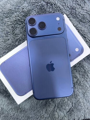 iPhone 17 pro max blue color 256 GB