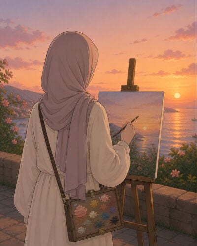 مطلوب رسامه 
