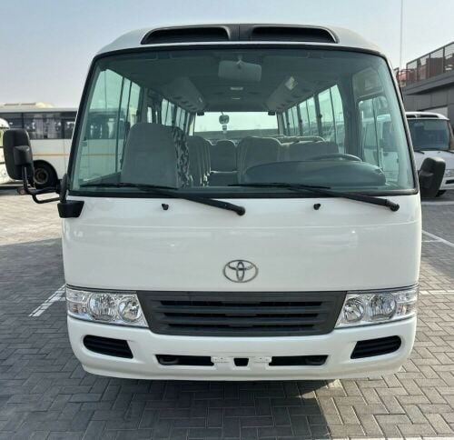 Toyota coaster Available for rent