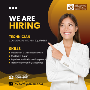 Technician  (Kitchen Equipment)