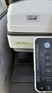 USED RICOH MP C3003 COLOR PRINTER
