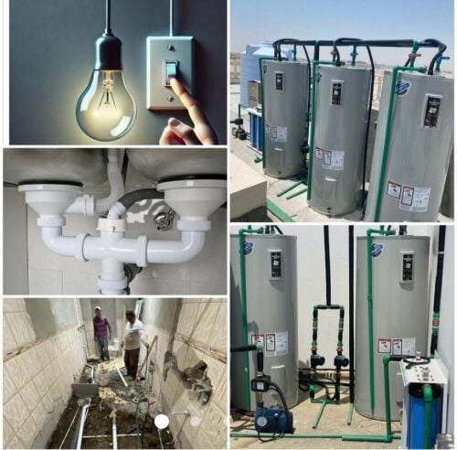 plumbing any work