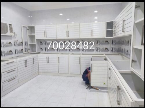 نقوم ببناء مطابخ ألمنيوم جديدة
