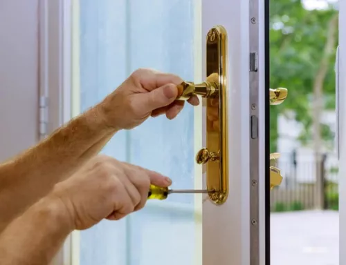 Door lock installation 
Maintenance
