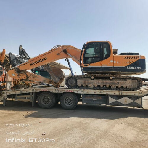 حفارات هونداي 220 كوري 