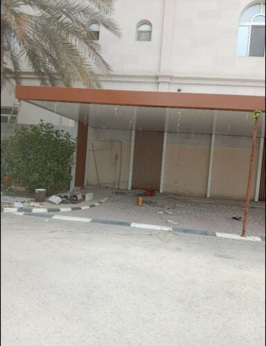 نقوم بجميع اعمال الحدادةتركيب مظل