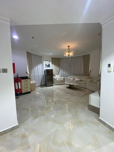 Furnished room and hall 