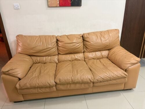 3+2+1 Leather Sofa