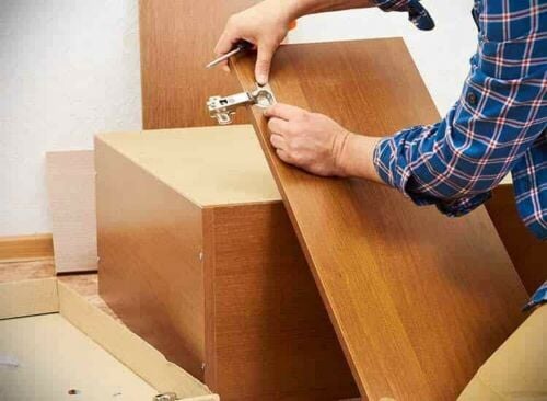 Carpentry for furniture repair