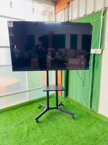 Tv stand with moving 