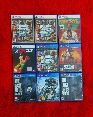 Ps4 and Ps5 Games