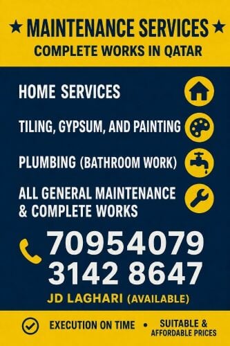 Maintenance service complete works
