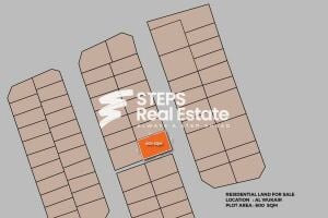 600 sqm Land for Sale in Al Wukair