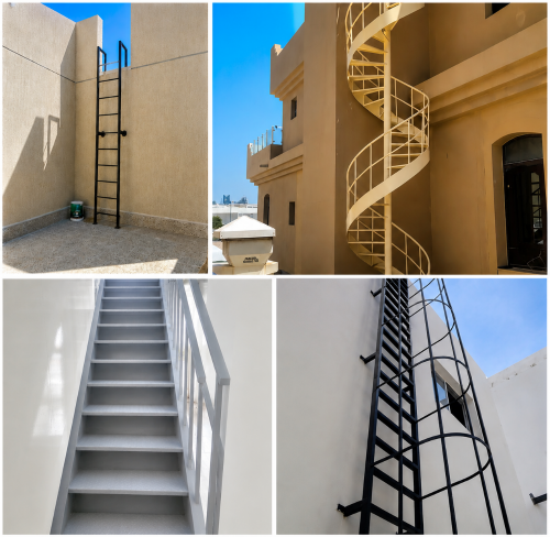 All steel maintenance work