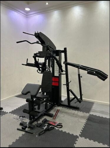 Multiple Gym Machines
