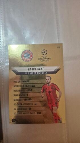 Harry Kane golden edge edition