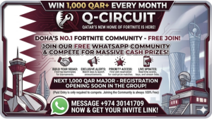 Win 1,000qar | Fortnite Tournaments