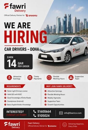 Hiring Car Drivers in Doha – Fawri