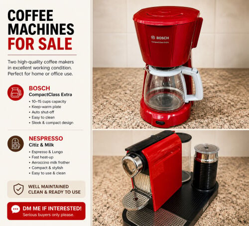 Nespresso Coffee Machines for Sale