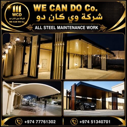 All steel maintenance work