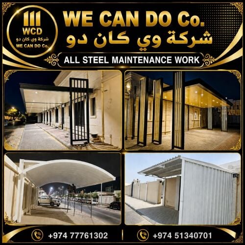 All steel maintenance work