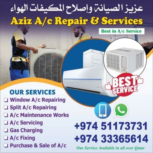 A/C Repairing & Mantanance Servic