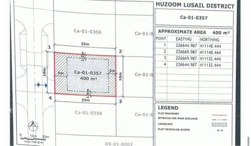For Sale|Res/Land|Huzoom Lusail