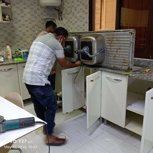 Aluminum kitchen cabinet Repair