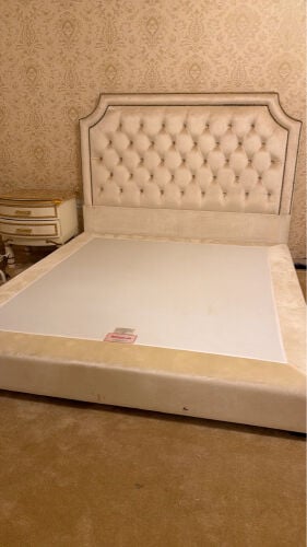 غرفة نوم (سرير نفرين+تسريحه+كبت) 