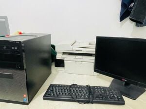 Complete system with printer