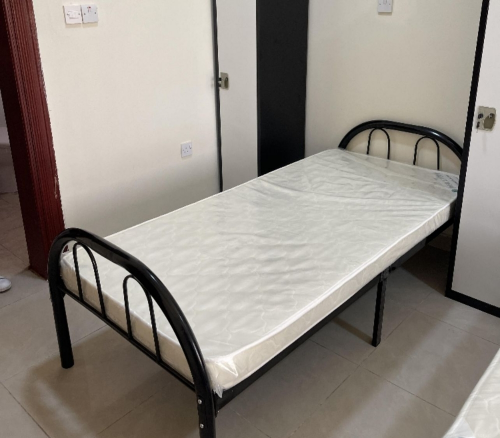 New steel Single Bed, Double Bed
