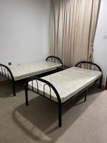 New Single Bed , New Steel Bed 