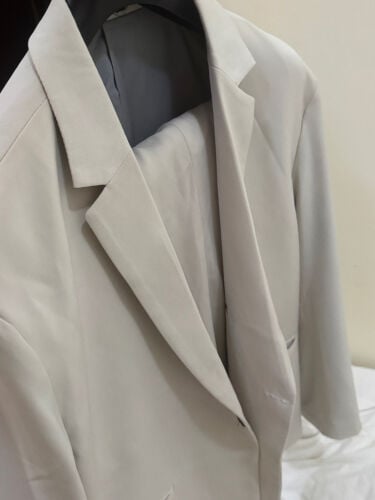 brand new beige color handmade suit