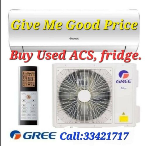 We buy Used Split Acs Window.