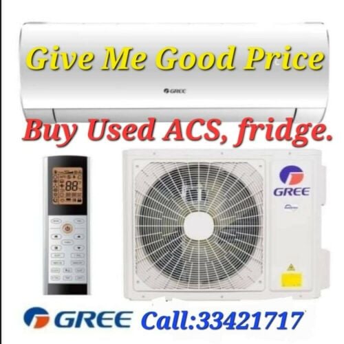We buy Used  Split & Window ACs.