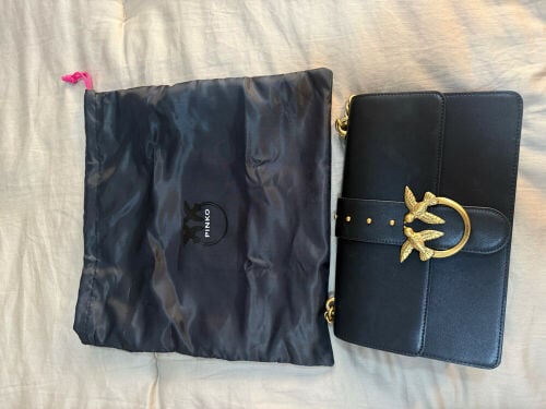 pinko black bag 