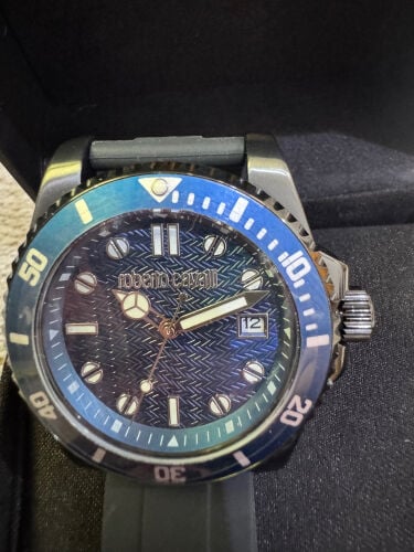 new Roberto cavalli mens watch 