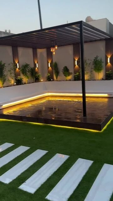 ديكور الحدائق الخارجي