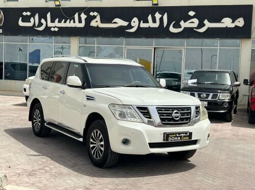 نيسان باترول اس اي 2015 ابيض