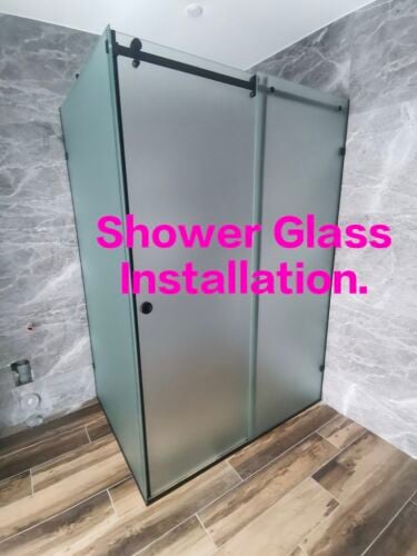 Shower Glass Installation.