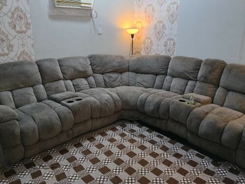 L shaped sofa