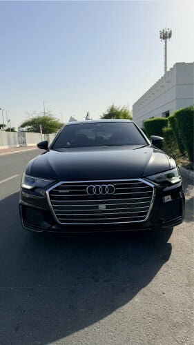 A6 2021 black 2.0 TFSI S-Line.