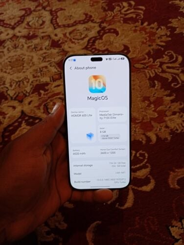 Honor 600 lite 5g